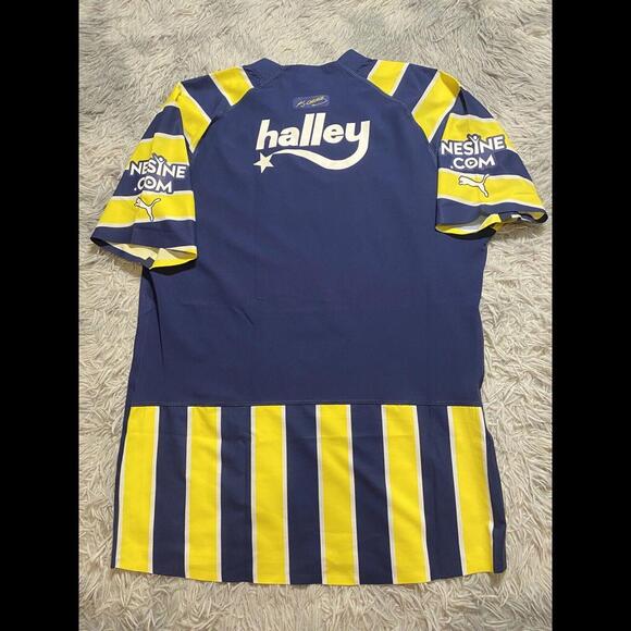 FENERBAHCE 2022/23 PRO VERSION HOME Match Issue Jersey+Shorts Super Lig Turkey - Picture 9 of 9